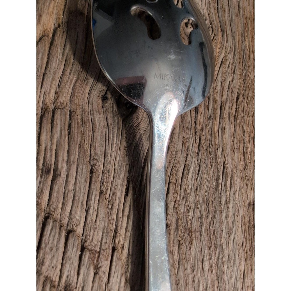 Mikasa Bravo Stainless Glossy Serveware Spoon - Picture 11 of 15
